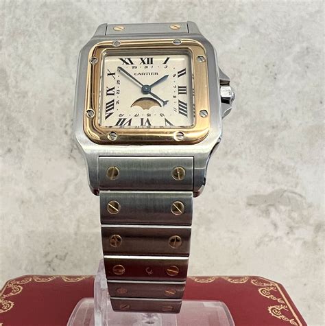 Cartier Santos de Cartier 119901 Moonphase Very Good 